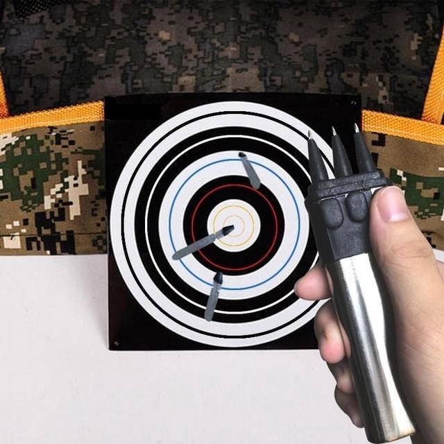 Alt view image 3 of 7 - Toy Self Defensive  BALLISTIC DART GUN PISTOLA LAUNCHER Hunting Shooting Shooter New Tactical Tool Silent Shooting