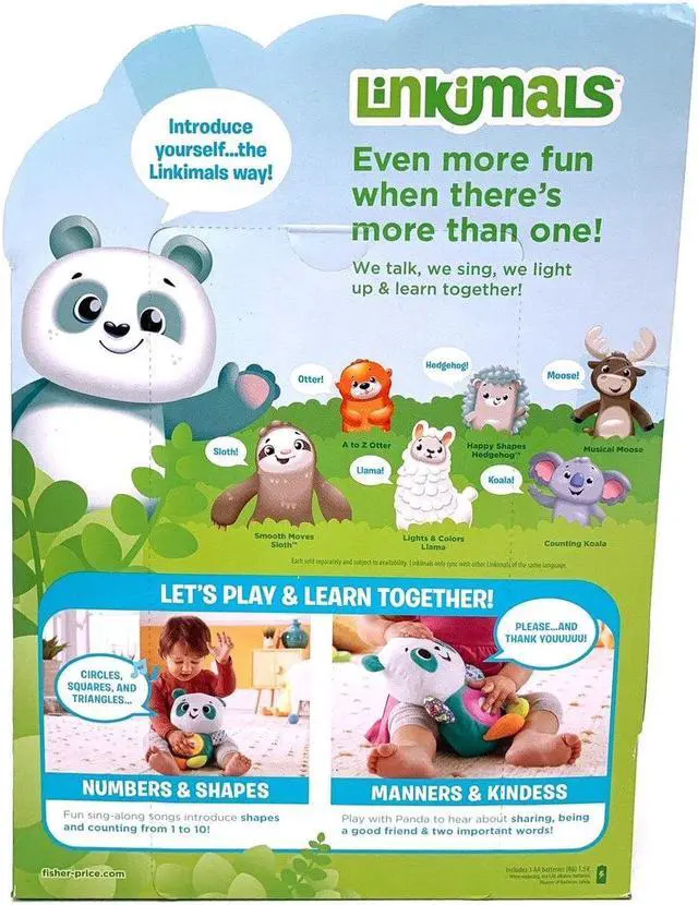 Alt view image 6 of 7 - Fisher-Price GJW85 Linkimals Play Together Panda