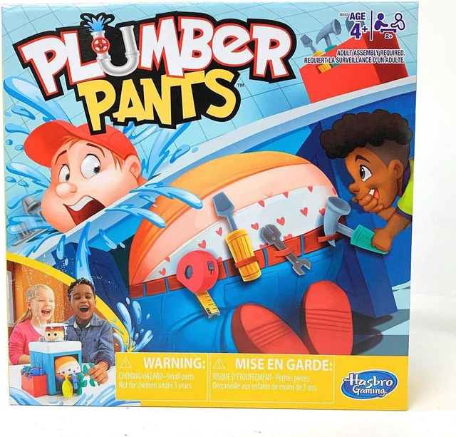 Alt view image 3 of 6 - Hasbro Gaming Plumber Pants Game for Kids Ages 4 & Up