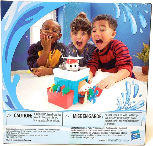 Alt view image 4 of 6 - Hasbro Gaming Plumber Pants Game for Kids Ages 4 & Up