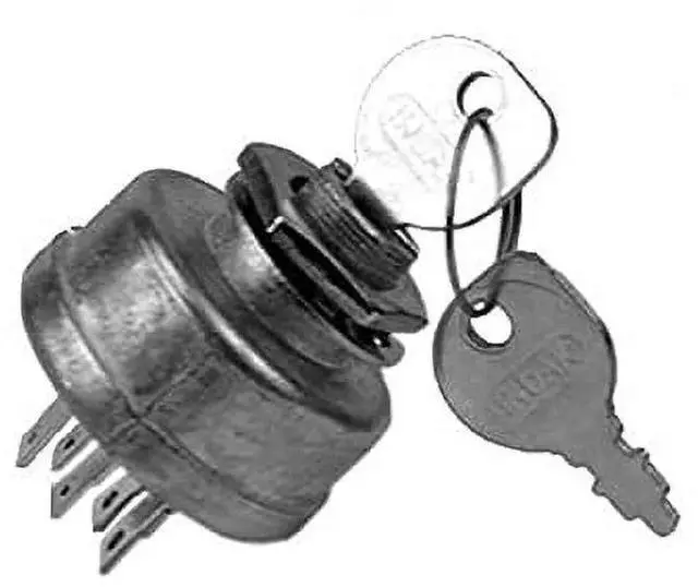 Main image of Ignition Key Switch for Husqvarna YT180 YTH145 YTH150 YTH160 YTH180 Tractor Mower