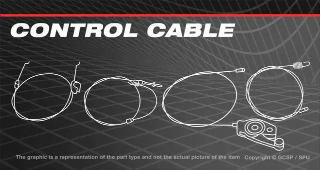 Main image of Control Cable For Cub Cadet SC700 Lawn Mower 12A-M2M5710 12A-M2M5756 12AEL2S7710