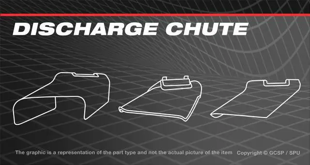 Main image of Discharge Chute For Craftsman M140 Lawn Mower CMXGMAM1125500 160cc