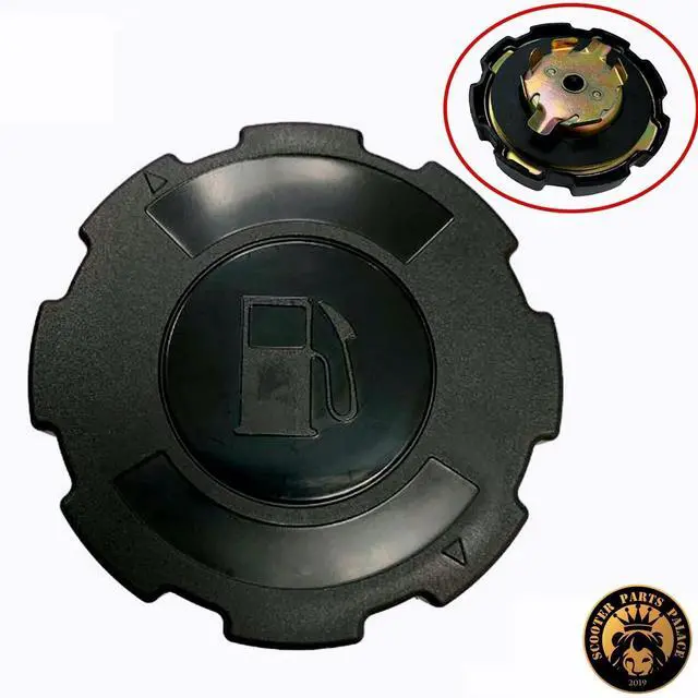 Alt view image 2 of 3 - Baja Warrior Heat Hawg Ty Mini Bike Parts Gas Cap Fuel Filler Cap With Gasket