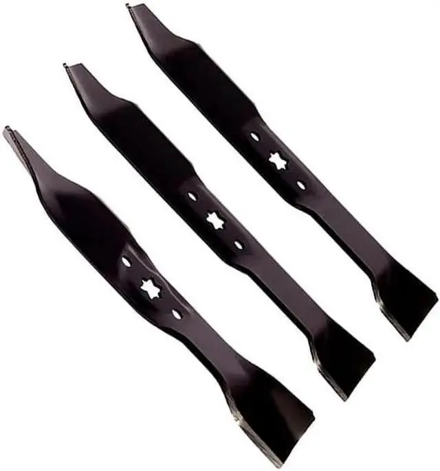 Main image of 3PCS Mulching Blades For 46" Deck Cub Cadet LT1045 LT1046 I1046 Riding Mower