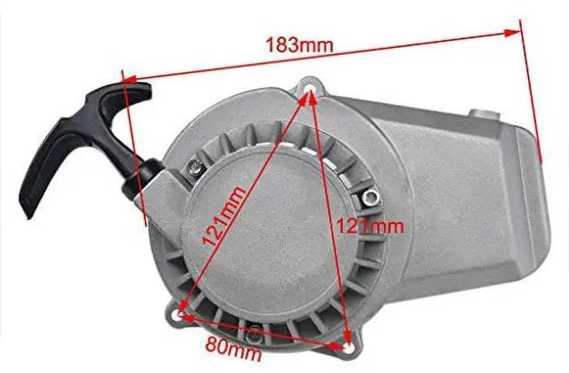 Main image of Lumix GC Aluminum Pull Start Recoil Starter Rewind For 47cc 49cc Mini Pocket Bikes Atv Quad Dirt Bikes
