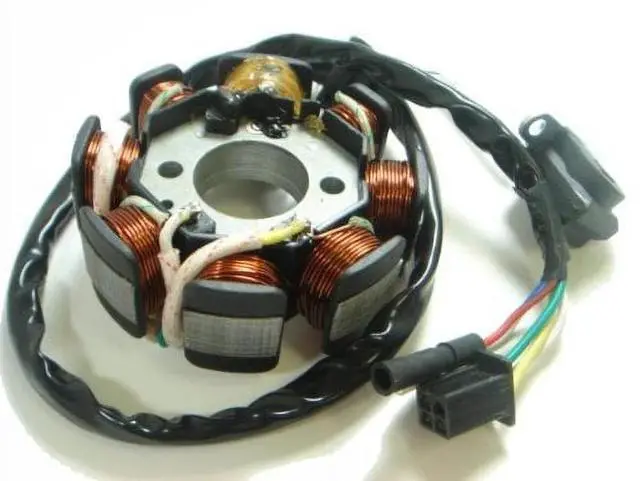 Alt view image 2 of 2 - LUMIX GC 8 Pole Stator Starter For GY6 125cc 150cc SCOOTER MOPED ATV QUAD GO KART