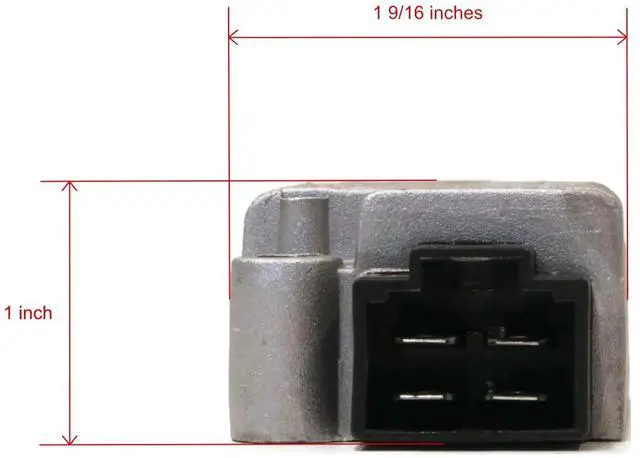 Alt view image 3 of 7 - Lumix GC Voltage Regulator Rectifier for Yamaha Venture 500 600 VT500 VT600 Snow Mobile