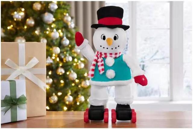 17 in Animated Skating Snowman Home Accents Holiday