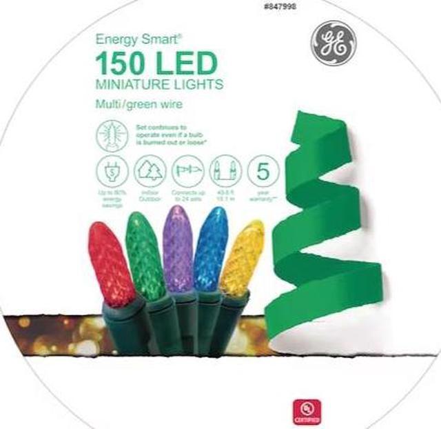 Ge 150 led dual 2024 color miniature lights