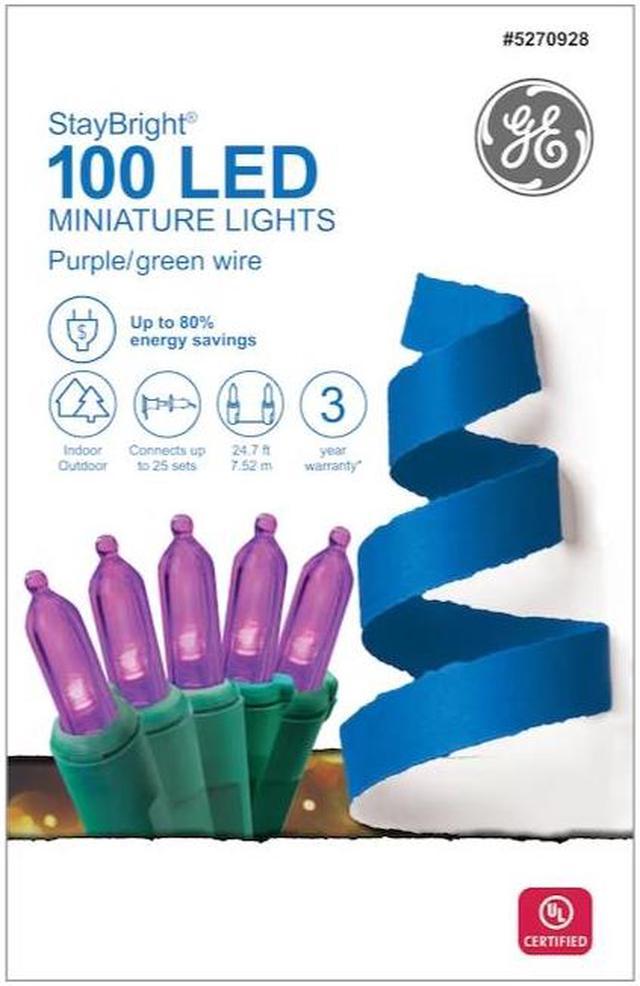 Ge led online staybright miniature lights