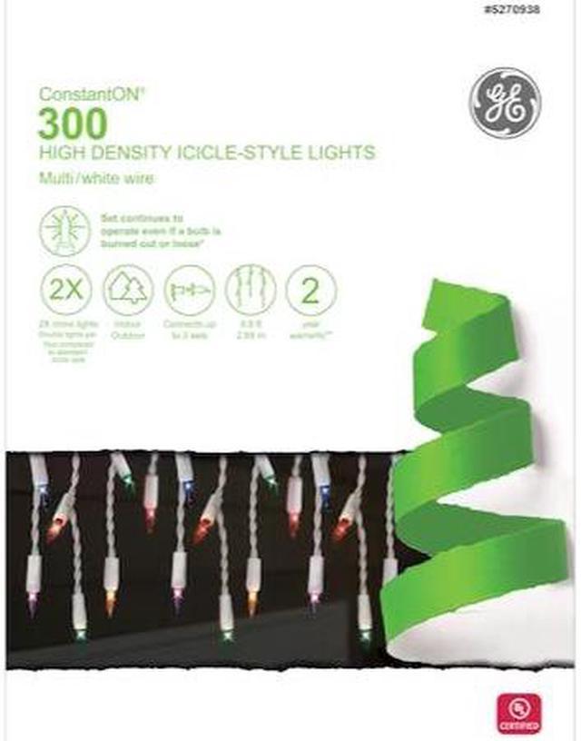 GE StayBright 300-Count Multicolor Mini LED Christmas String Lights