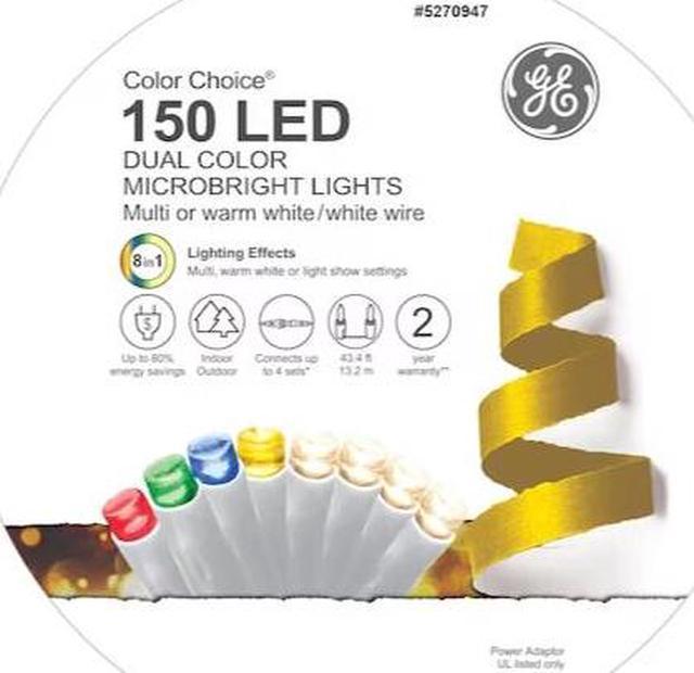 GE Color Choice 150-Count 43.4-ft Multi-function Color Changing