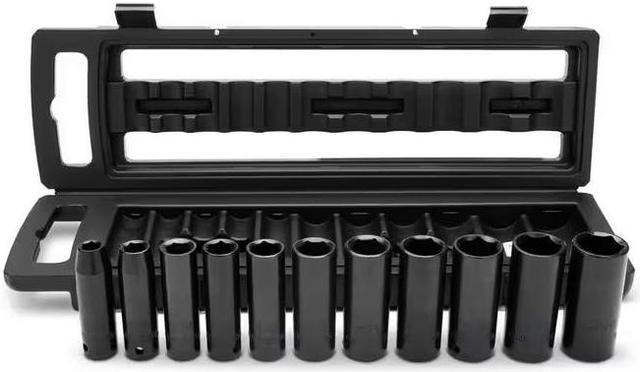 Husky 11 piece impact socket deals set