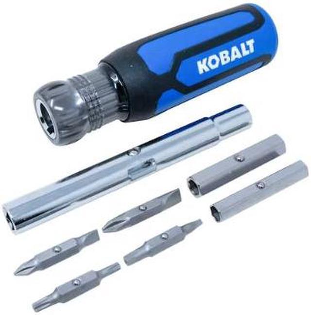 Kobalt 11 Piece Magnetic Assorted Multi bit Screwdriver Set kobalt KBSWT01 2564344 Newegg