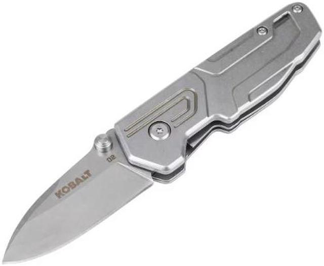 Kobalt 2.5 in Stainless Steel Drop Point Pocket Knife kobalt 410 045 0131 5181021 Newegg