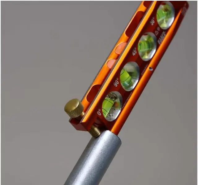 Alt view image 2 of 2 - Klein Tools Aluminum 6.25-in 4 Vial Magnetic Conduit Level
Item #5462083 |Model #935AB4V