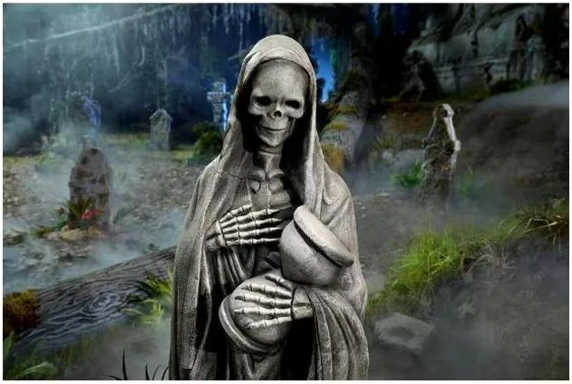 Alt view image 3 of 4 - 42 in. Grim Reaper Statue # 24DK00016 # 1010808890
