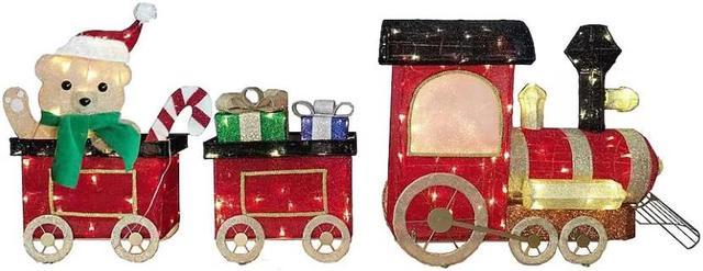 Holiday Living 6.5 ft LED Train with Gifts Decoration Item 5968003 Model ES79 060A Newegg