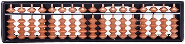 Main image of THY COLLECTIBLES 17 Digit Rods Standard Abacus Soroban Chinese Japanese Calculator Counting Tool 10.5"