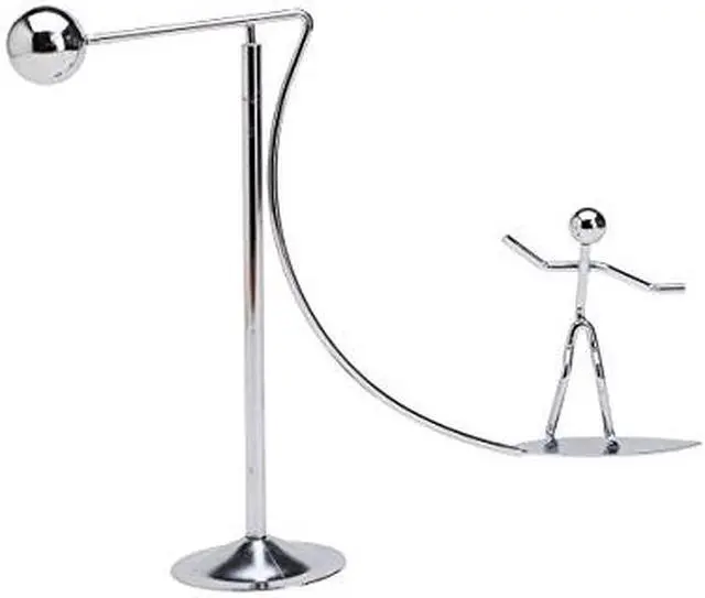 Main image of THY COLLECTIBLES Kinetic Art Balance Toy - Physics Dynamic Motion Balancing Desk Toy Home Office Decoration Surfing