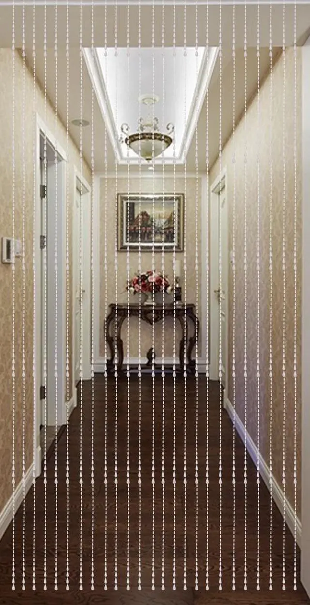 Main image of THY COLLECTIBLES Beautiful Home Decor Acrylic Beaded Curtain Door Screen Divider - Tear Drops