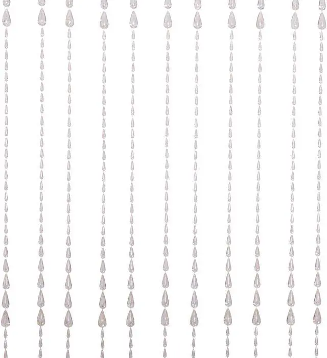 Alt view image 2 of 3 - THY COLLECTIBLES Beautiful Home Decor Acrylic Beaded Curtain Door Screen Divider - Tear Drops