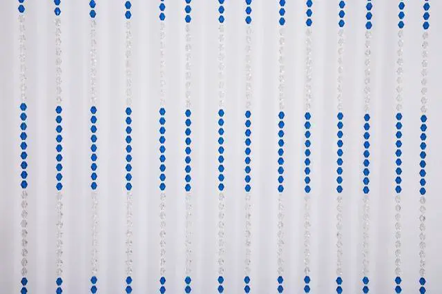 Alt view image 2 of 2 - THY COLLECTIBLES Beautiful Home Decor Acrylic Beaded Curtain Door Screen Divider - Acrylic Blue