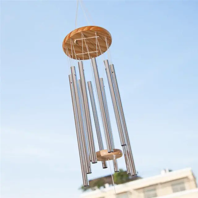 Alt view image 2 of 3 - THY COLLECTIBLES Hand Tuned Aluminum Feng Shui Wind Chime for Patio, Garden, Terrace and Balcony - Beautiful Outdoor Décor