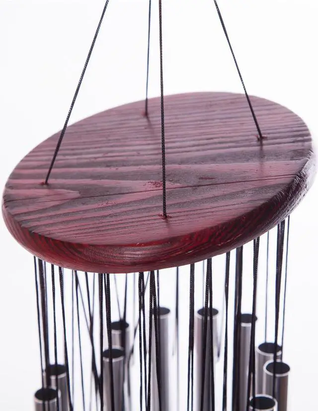 Alt view image 3 of 4 - THY COLLECTIBLES Hand Tuned Aluminum Feng Shui Wind Chime for Patio, Garden, Terrace and Balcony - Beautiful Outdoor Décor
