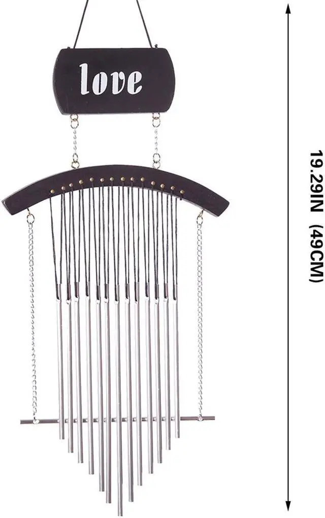 Alt view image 4 of 4 - THY COLLECTIBLES Hand Tuned Aluminum Feng Shui Wind Chime for Patio, Garden, Terrace and Balcony - Beautiful Outdoor Decor