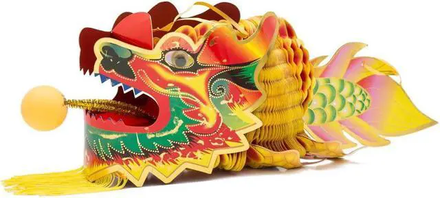 Alt view image 2 of 3 - THY COLLECTIBLES Chinese Decorative Dragon for Party, Festival Celebration Or Home Decor 47.5 in (120 cm)