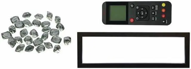 Alt view image 6 of 7 - Amantii Traditional Xtraslim – Extra Slim 33” Electric Fireplace with a 3 Speed Motor, WiFi Capable and Programmable Remote