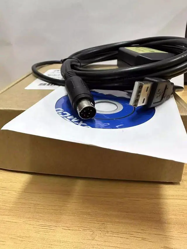 Alt view image 3 of 3 - For Mitsubishi PLC Cable USB-SC09-FX USB Download Cable FX3U FX2N Data Cable
