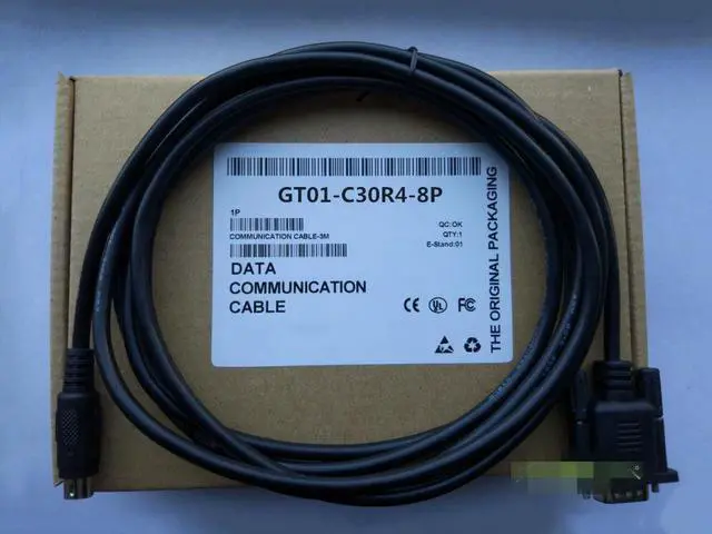 Main image of For 1PC New Programming cable Mitsubishi Communication Cable GT01-C30R4-8P
