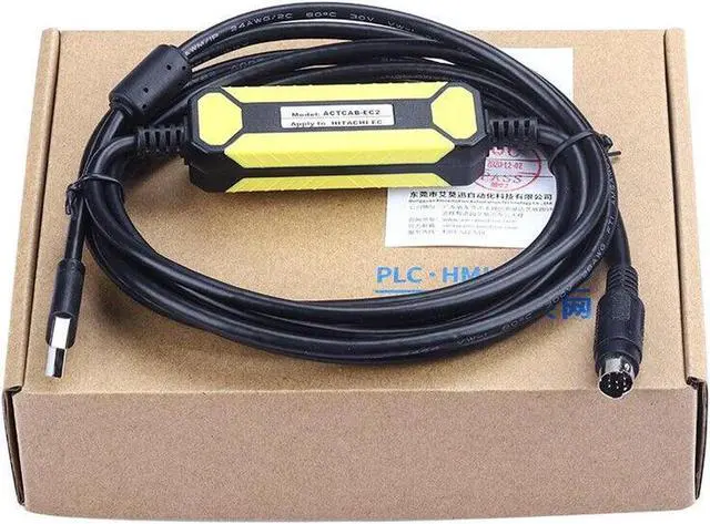 Alt view image 2 of 3 - For Suitable for Hitachi EC Series PLC Debugging Cable Programming Cable ACTCAB-EC2