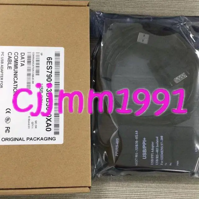 Main image of For new 6ES7901-3DB30-0XA0 Programming cable download cable USB-PPI+ 3m