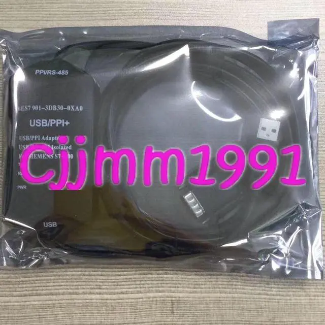 Alt view image 2 of 2 - For new 6ES7901-3DB30-0XA0 Programming cable download cable USB-PPI+ 3m