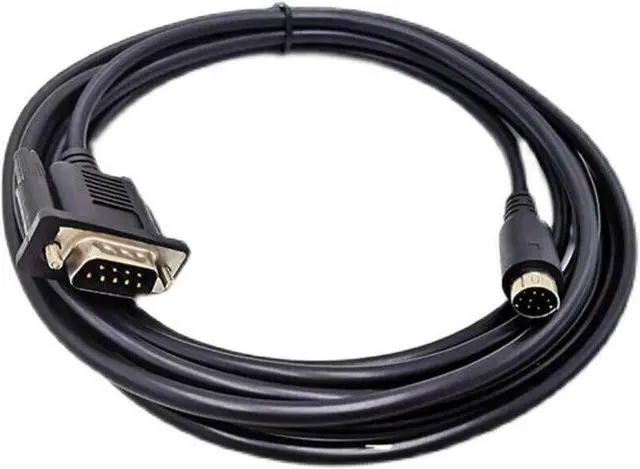 Alt view image 2 of 2 - For Delta touch screen and PLC connection line DOP-DVP programming cable 3-meter