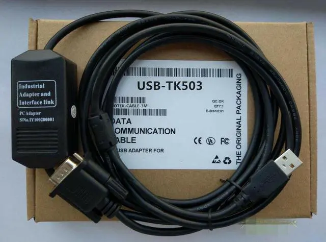 Main image of For 1PC New ABB debug line AC500-Eco series PLC programming cable Download USB-TK503