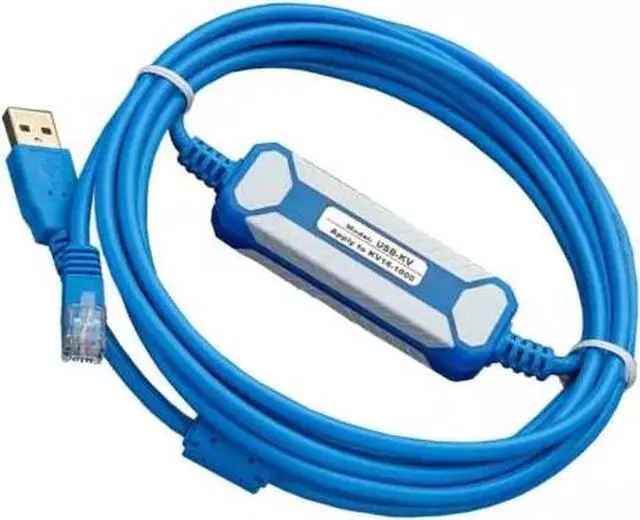 Alt view image 2 of 3 - For 1PC USB-KV PLC Programming Cable USB Data Download Line For Keyence KV Series