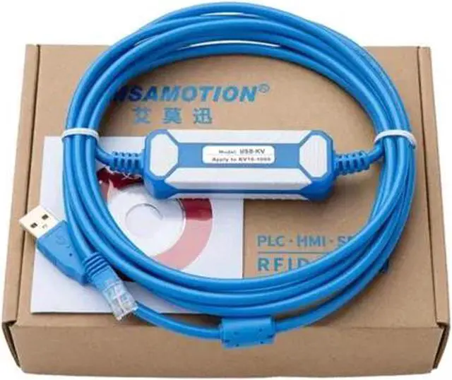 Main image of For 1PC USB-KV PLC Programming Cable USB Data Download Line For Keyence KV Series