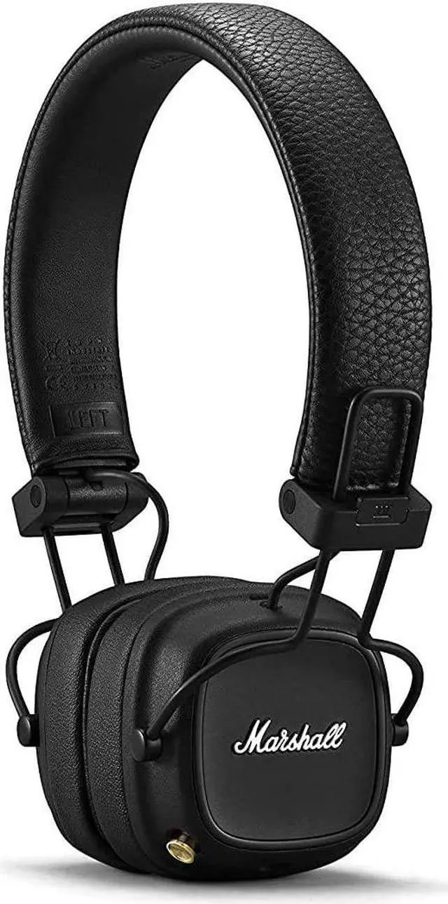 Alt view image 7 of 9 - Marshall - Major IV Bluetooth  Headphone with wireless charging - Black (1005773)