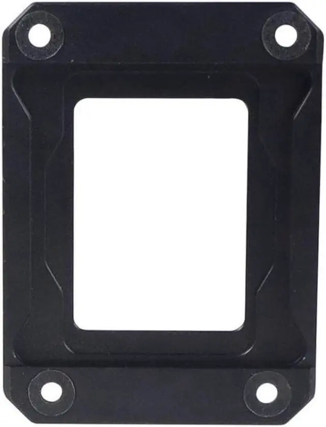 Alt view image 5 of 6 - CPU Contact Frame Anti-Bending Buckle for  12th/13th Generation Socket LGA 1700 , LGA 1800 Aluminum Corrector Bracket ,Black