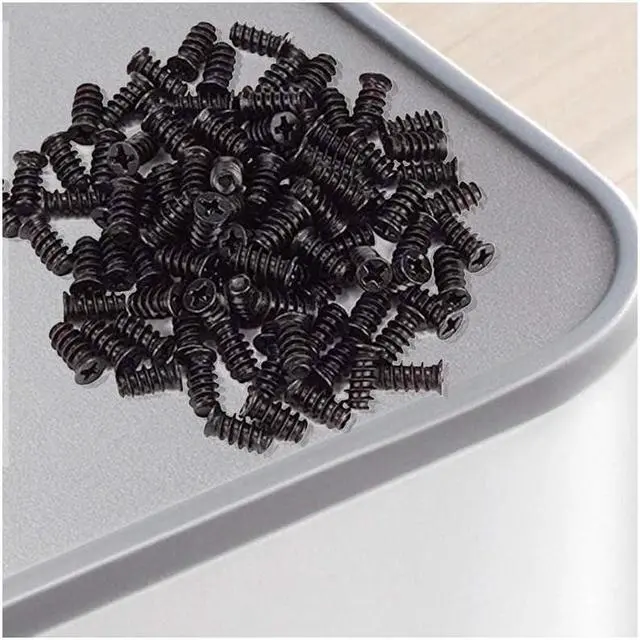 Alt view image 5 of 5 - (50 Pack) Black Computer Case Fan Screws