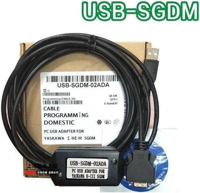Main image of For USB-SGDM-02ADA Programming Cable FOR SGDM--V series servo CN3