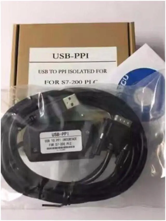 Main image of For Siemens PLC programming cable S7-200CN download cable USB-PPI black cable
