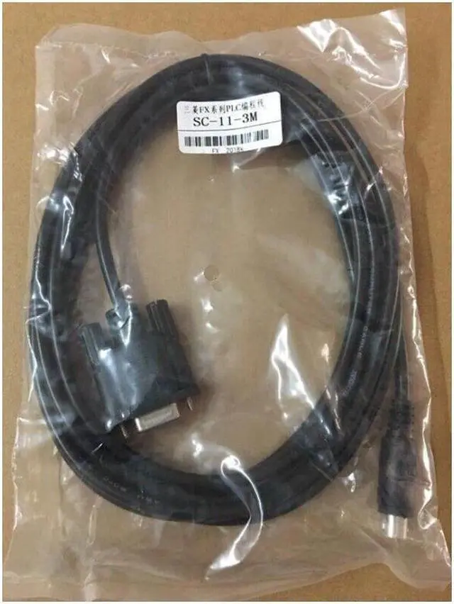 Alt view image 4 of 6 - For 1PC New Mitsubishi FX series PLC programming cable Download cable Cable SC-11