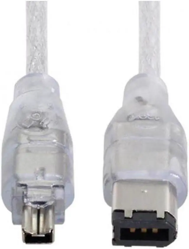 Alt view image 5 of 7 - Cable 1394 6Pin to Firewire 400 IEEE 1394 4 Pin Male iLink Adapter Cord Cable for Camera Camcorder(150cm)
