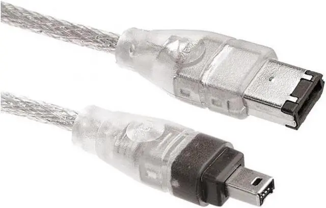 Alt view image 6 of 7 - Cable 1394 6Pin to Firewire 400 IEEE 1394 4 Pin Male iLink Adapter Cord Cable for Camera Camcorder(150cm)
